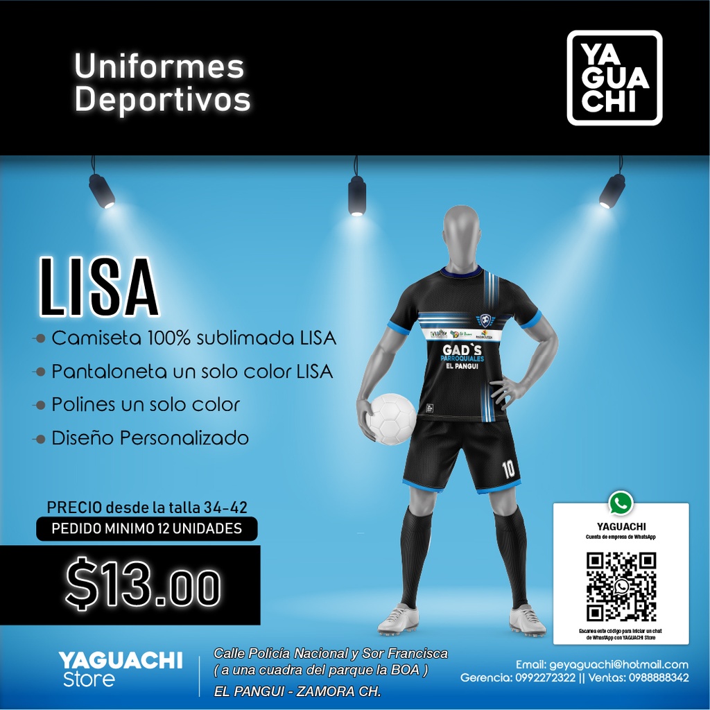 UNIFORME DEPORTIVO PERSONALIZADO (KIT)