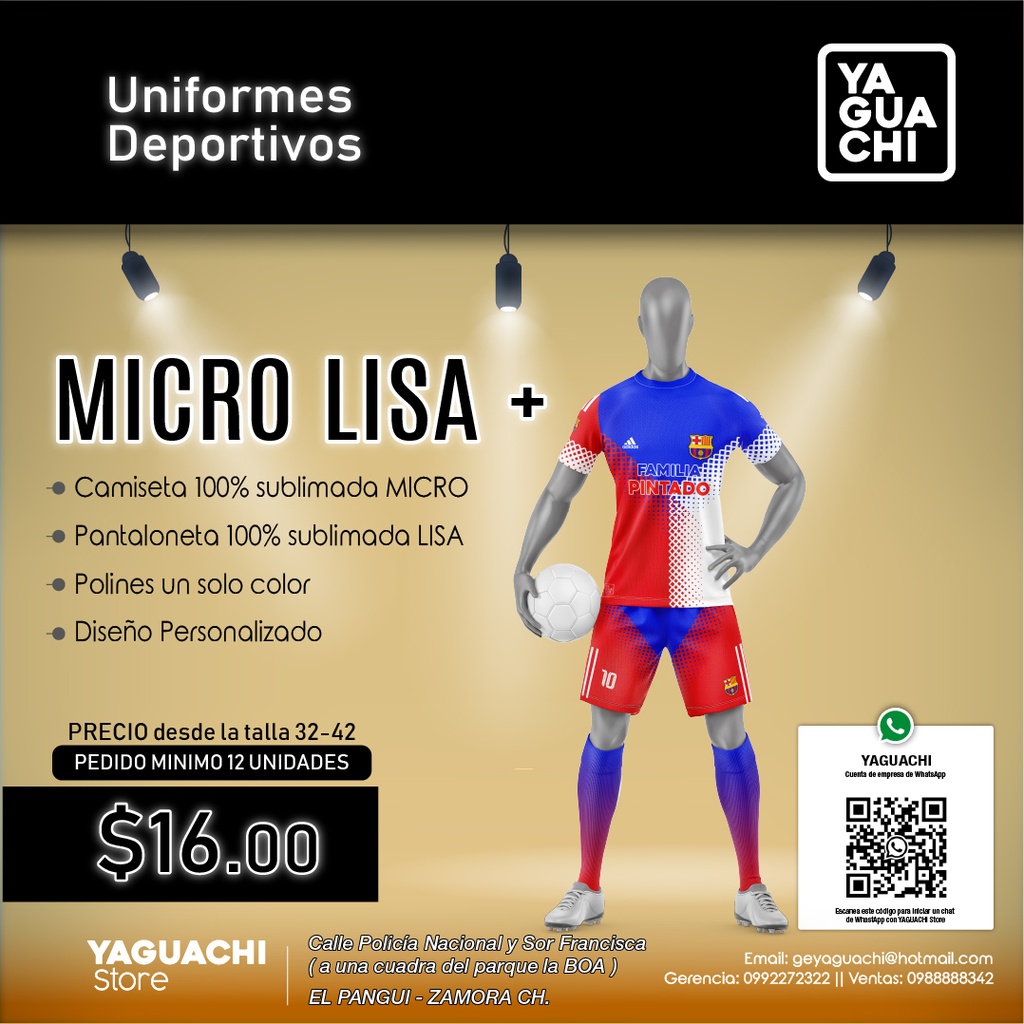 UNIFORME DEPORTIVO PERSONALIZADO (KIT)