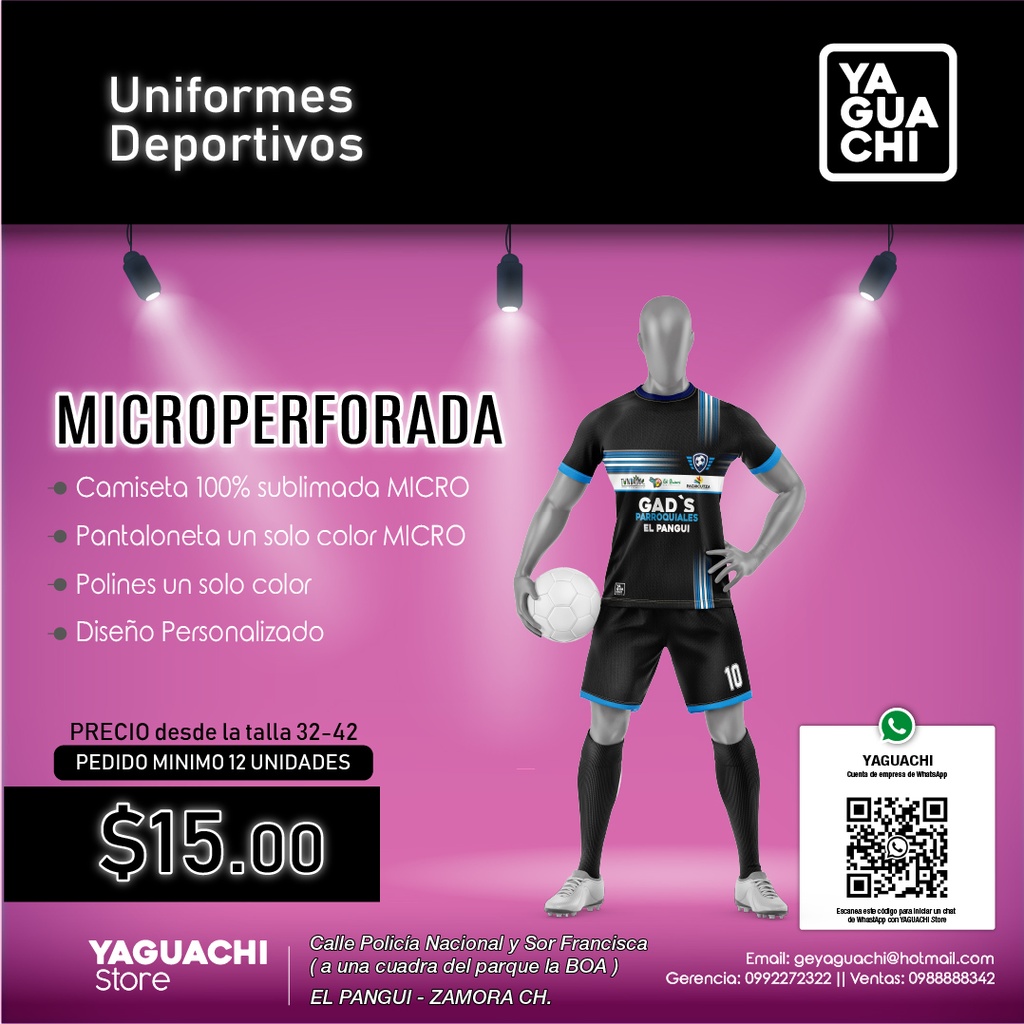 UNIFORME DEPORTIVO PERSONALIZADO (KIT)