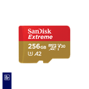 SANDISK TARJETA DE MEMORIA EXTREME MICROSDXC UHS-I DE 256 GB CON ADAPTADOR, HASTA 190 MB/S, C10, U3, V30, 4K, 5K, A2, TARJETA MICRO SD 