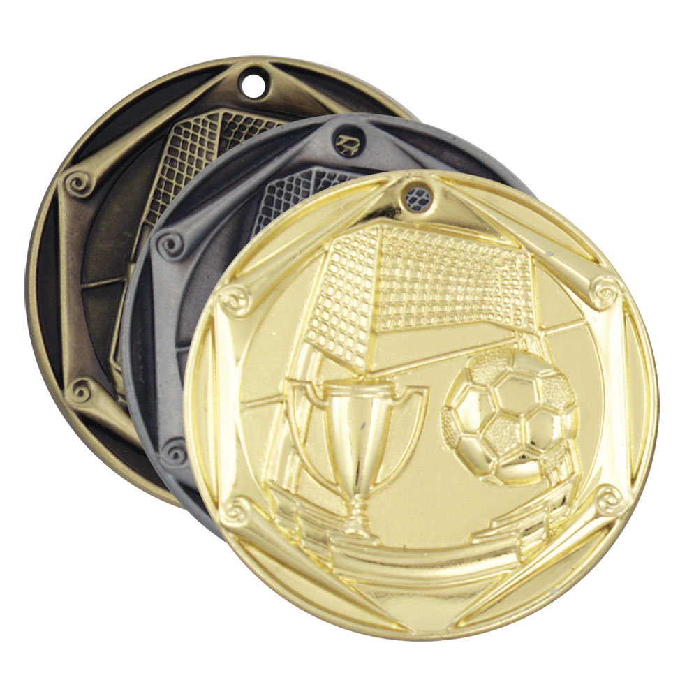 MEDALLA DEPORTIVA METÁLICA 5CM