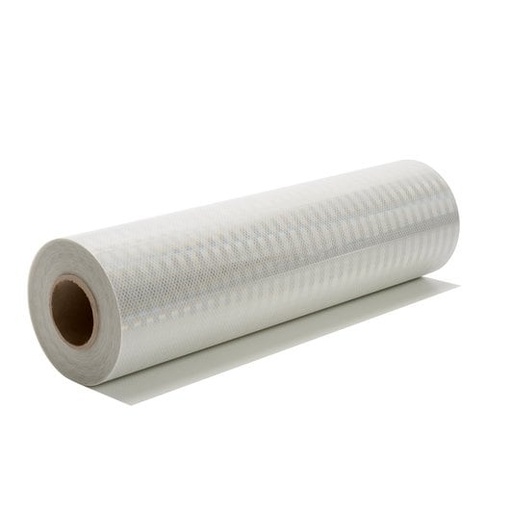 [3930] ROLLO DE REFLECTIVO ALTA INTENSIDAD PRISMÁTICO 3930 MARCA 3M BLANCO 1.22mtsx45.7mts 