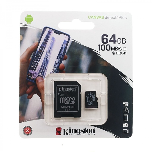 [SDCS2/64GB] TARJETA KINGSTON 64GB 100MB/S