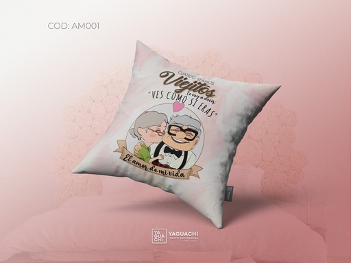 [AM001] ALMOHADA PERSONALIZADA 40X40CM